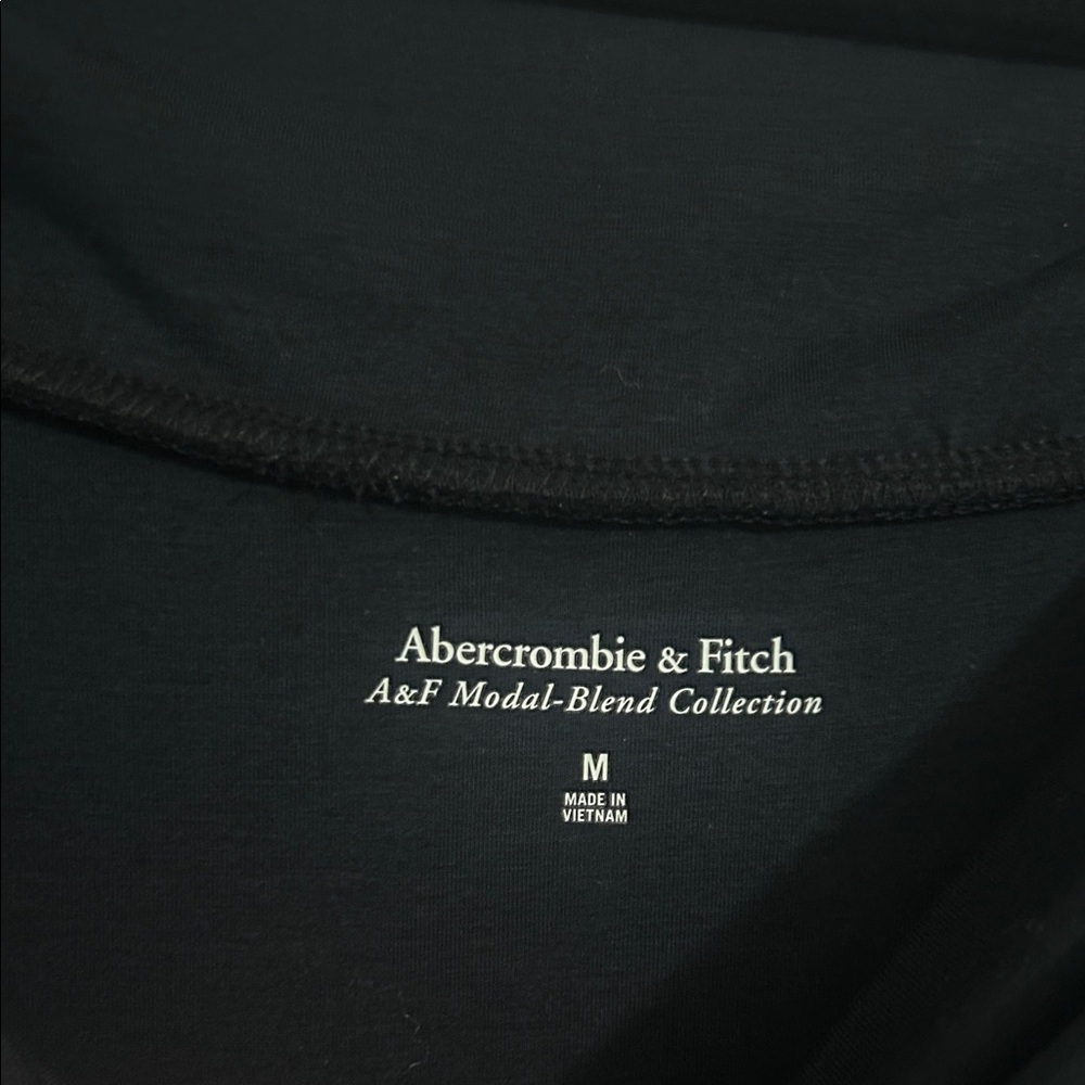 Abercrombie Black Off-Shoulder Dress - Picture 3 of 4